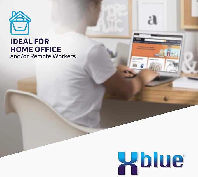 XBLUE QB1 System Bundle with 4 IP8g IP Phones Including Auto Attendant, Voicemail, Cell & Remote Phone Extensions & Call Recording