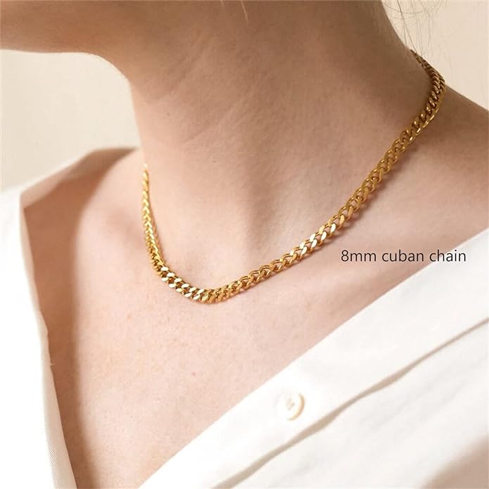Herringbone Necklace for Women,Dainty Gold Necklace,14k Gold Plated Snake,Gold Chain Choker Necklaces,Simple Gold Layered Necklaces,Gold Jewelry Gift for Women