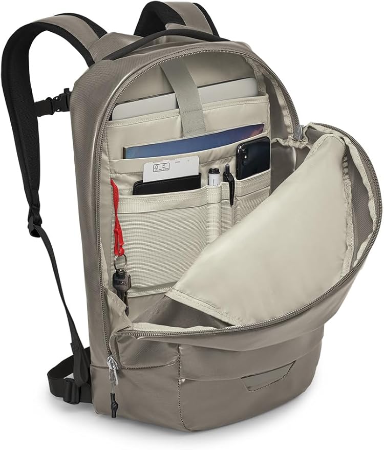 Osprey Transporter Panel Loader Commuter Backpack, Tan Concrete