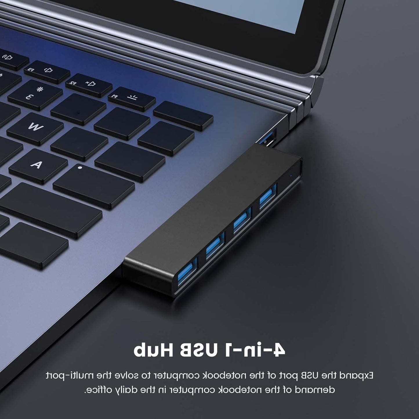 Networking Hub 2Pack, Fidioto 4 Port USB Adapter(1 * 3.0 Hub, 3 * 2.0 Hub), USB Hub for Laptop, iMac Pro, MacBook Air, Mac Mini/Pro, Surface Pro, Notebook PC, USB Flash Drives and Mobile HDD Etc.