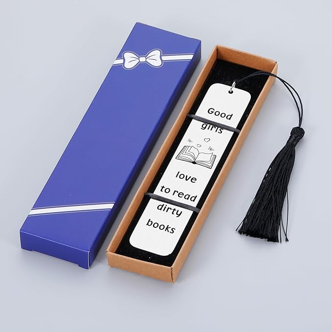 Funny Adult Gag Gifts for Women Smut Bookmark Smutty Book Lovers Gifts Christmas Smut Xmas Gifts for Women Funny White Elephant Gifts for Adult Smutty Book Merch Funny Stocking Stuffers for Women