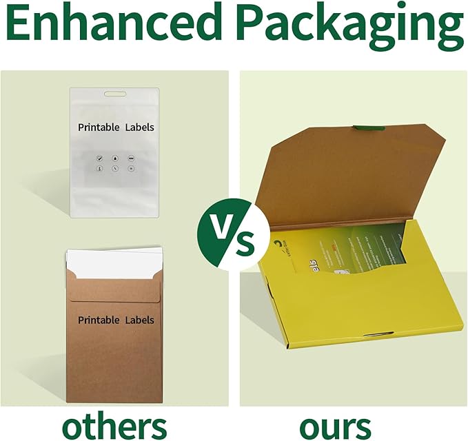 Shipping Labels 2"×4",40 Sheets,10-UP, 2×4 Stickers for Laser & Inkjet Printers,2×4 White Matte Printable Labels,US Letter Size