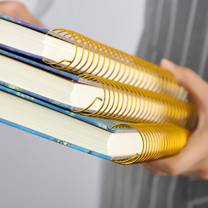 Sunflower Gifts for Women Van Gogh Notebook Hardcover Spiral Notebook Sunflower Journal 10.6" x 7.3" 300 Pages Journal Wide Ruled Notebook for Work,Gift,Office