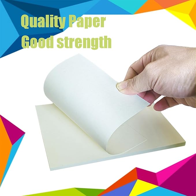 50 Pack 5x7 Ivory Color Cardstock Paper Blank Thick Heavyweight 92lb Cream Card Stock for Making Invitations cards, Postcards