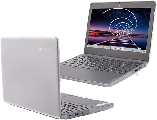 mCover Hard Case ONLY Compatible for 2024~2025 11.6" Lenovo 100E Chromebook Gen 4 (with Intel CPU and Model# 83G*) Laptop Computer (NOT Fitting Any Other Lenovo Models) - Clear