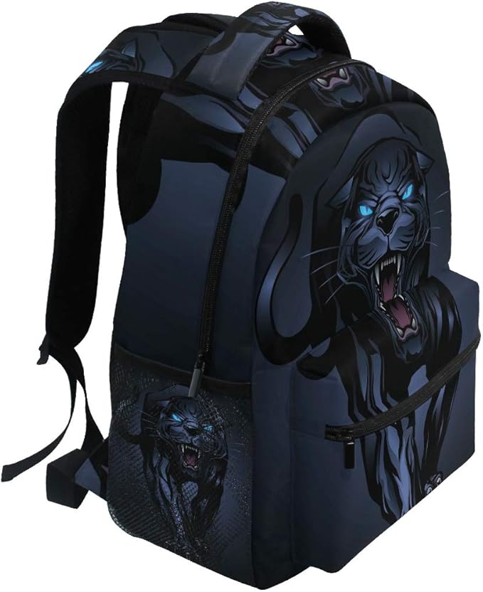 senya Roaring Panther Backpack School Bag Travel Daypack Rucksack for Boys Students
