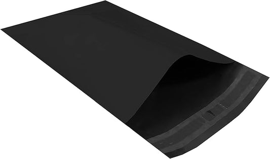 Colored Poly Mailers Pack of: (Black, 6" x 9" pack of 200) Be creative with your packaging with Colored mailers