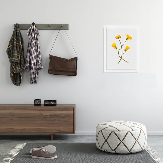 TORASO Cork Board Bulletin Board, Cork Boards for Walls with Pins, Eye Bolts, gaskets, Screws, Pin Board for Office, School and Home (White, 17“x23-1P)