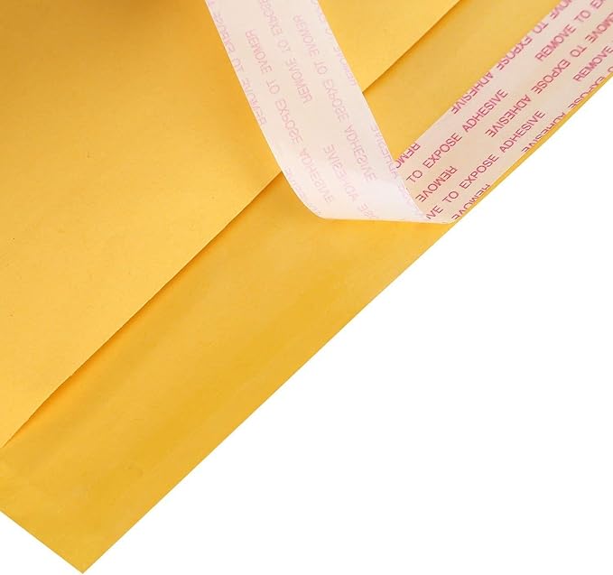 PackageZoom #6 12.5 x 19 Padded Envelopes Kraft Bubble Mailer Shipping Envelopes 50 Pack