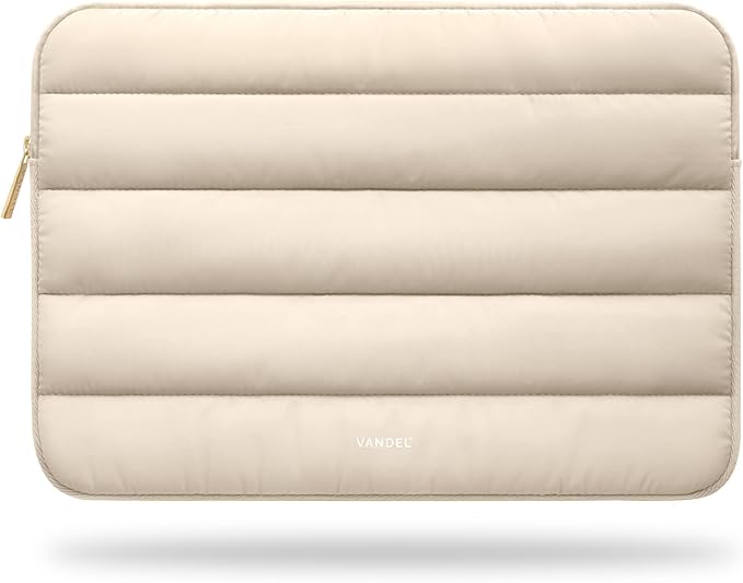 Vandel - Puffy Laptop Sleeve 15-16 Inch Sleeve for Women and Men. College Student Gifts for Christmas, MacBook Pro 16 Inch Case, 15.6 Inch HP Carrying Case Asus/Dell/HP Laptop Case 15.6 Cover