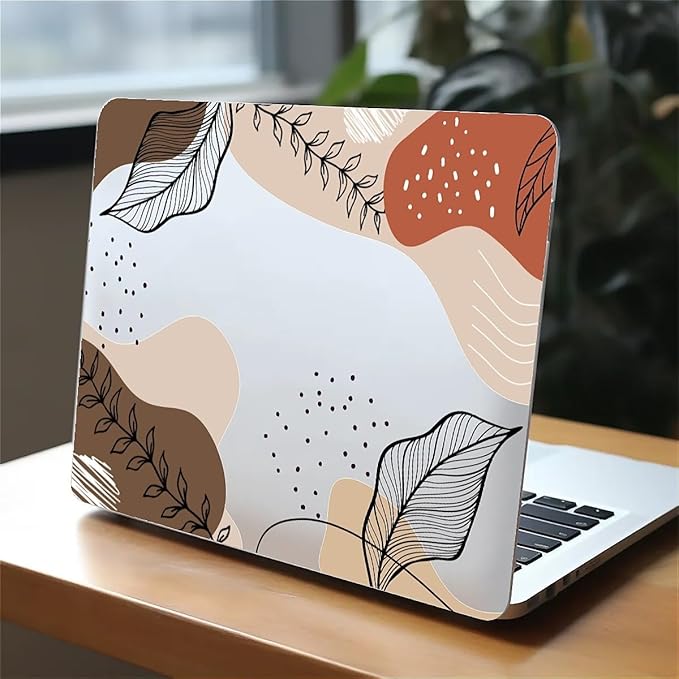 Compatible with 15.4 Inch MacBook Pro A1707/A1990, Tropical Leaves Hard Plastic Shell Cover Case