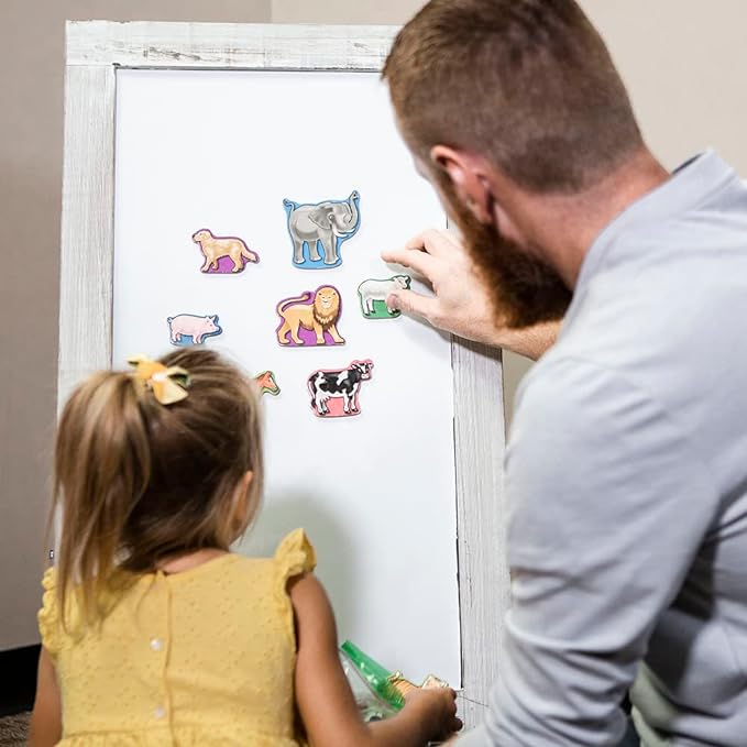 Magnetic Whiteboard Contact Paper, Adhesive Dry Erase Board for Magnet, Peel and Stick Magnet Wall Decal for Kids Toddlers Preschool Kindergarten Classroom, 39" x 18"