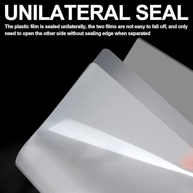 HERKKA 300 Pack Laminating Sheets, Holds 8.5 x 11 Inch Sheets, 5 Mil Clear Thermal Laminating Pouches 9 x 11.5 Inch Lamination Sheet Paper for Laminator, Round Corner Letter Size