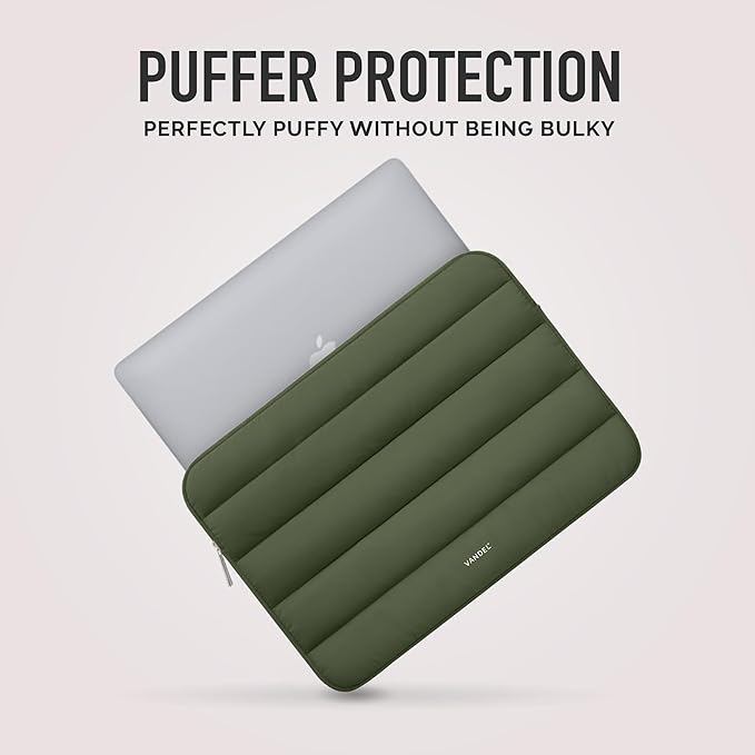 Vandel - The Original Puffy Laptop Sleeve 13-14 Inch Laptop Sleeve for Women. College Student Gifts for Christmas, Laptop Cover, MacBook Pro 14 Inch Sleeve, MacBook Air Sleeve 13 Inch, iPad Pro 12.9