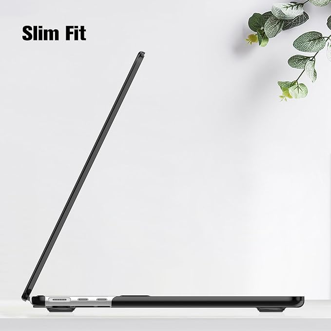 Fintie Case for MacBook Air 13.6 Inch A3113 A2681 (2022 2023 2024 Release) - Snap On Hard Shell Cover for MacBook Air 13.6" M2 M3 Chip with Liquid Retina Display and Touch ID (World Map)