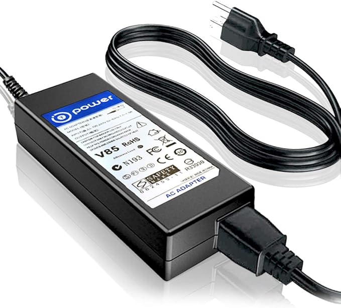 T POWER 24V Ac Dc Adapter for Rollo Model X1038 Label Printer & Nelko PL-70E-BT, MUNBYN NETUM JADENS P941 PAC090M 468BT LabelRange LP320 LP620 Label Maker Charger Power Supply Cord