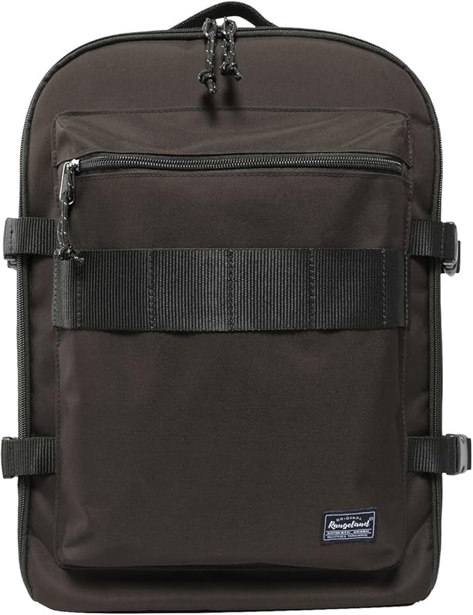 Travel Backpack 17L Lightweight Casual Small Carry-on Daypack 15-inch Laptop Notebook, Underseat Overnight Weekender, Khaki Green