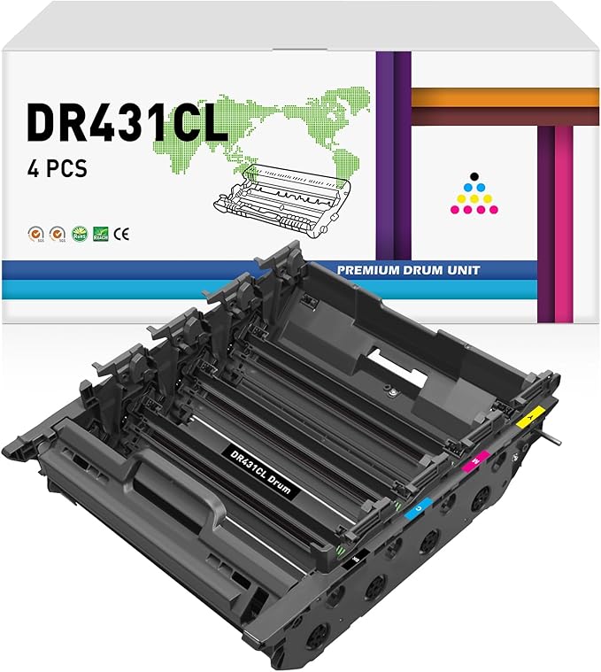 MasaiMara DR431CL Imaging Drum Unit for Brother DR-431CL DR 431CL MFC-L8610CDW MFC-L8900CDW HL-L8360CDW HL-L8360CDWT MFC-L8610CDW HL-L8260CDW MFC-L8895CDW Printer