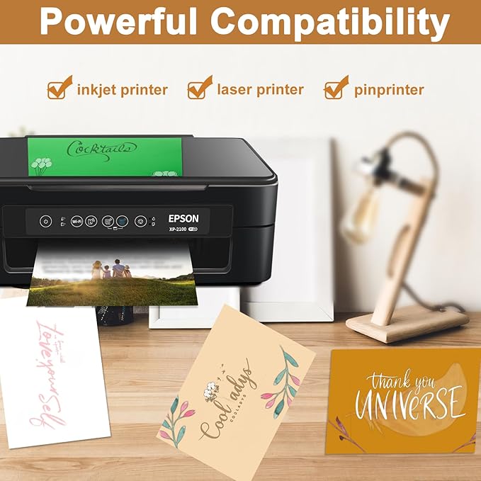 28 Sheets Shimmer Gold Cardstock 8.5 x 11 Metallic Paper, 250gsm/92lb Premium Glossy Paper Card Stock for DIY Cards Making, Anniversaries, Wedding Invitations, School Crafting, Greeting Cards