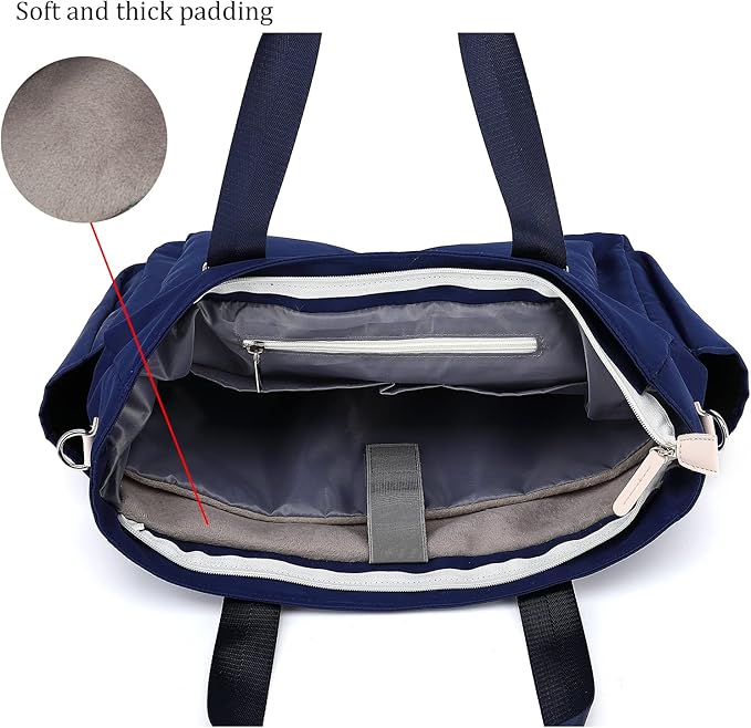 canvaslife Laptop Briefcase, Practical Waterproof Versatile Laptop Shoulder Messenger Bag (15 "-15.6”A-5)