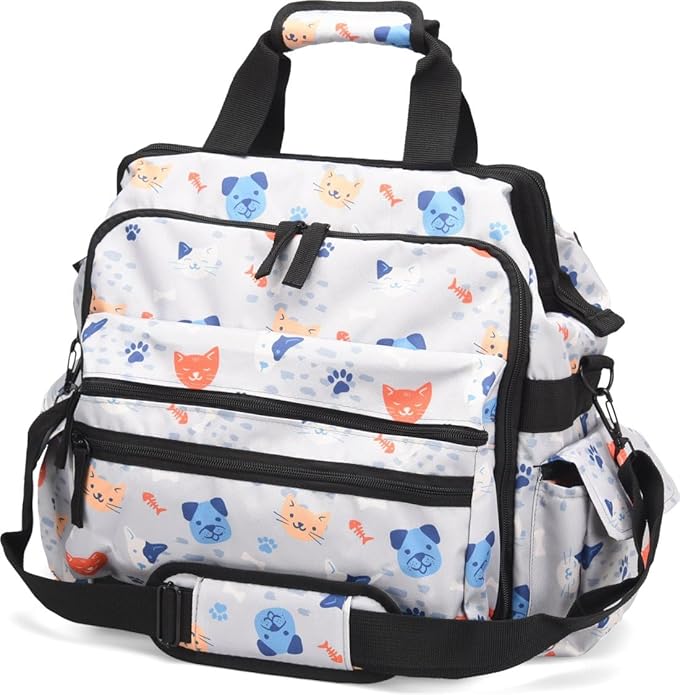 Nurse Mates Ultimate Nursing Bag | Multiple Compartments | Interior Laptop Compartment | Durable Zippers