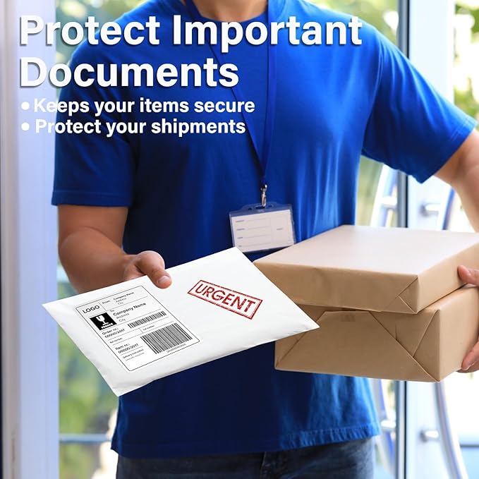 10x13 Envelopes, Tyvek Envelopes, Mailing Envelopes 10x13, Catalog Envelopes, Self Sealing Closure, Tyvek Material, 14 lb., Puncture, Tear & Moisture Resistant, Bulk (100 Pack)