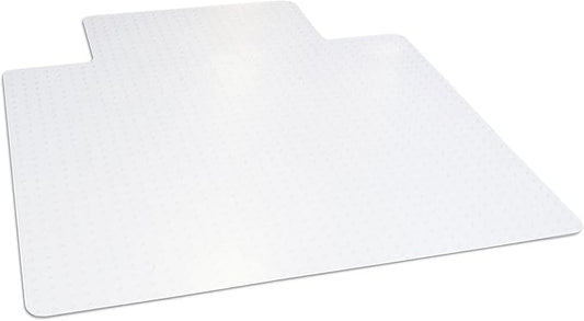 Dimex Low Pile Carpet Office Mat Chair Mat with Lip, 45" x 53" x .11"