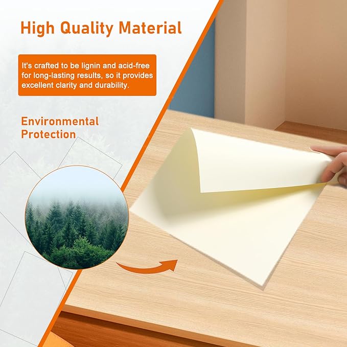 40 Sheets Cream Cardstock 8.5 x 11 Off White Paper, 200gsm Premium Craft Paper Card Stock for DIY Cards Making, Wedding Invitations, Greeting Card, Bussine Cards, Menus, Birthday