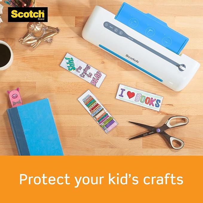 Scotch Front and Back Lamination Refill Cartridge, Heat-Free, Can Accommodate Items up to 12" Wide (DL961)