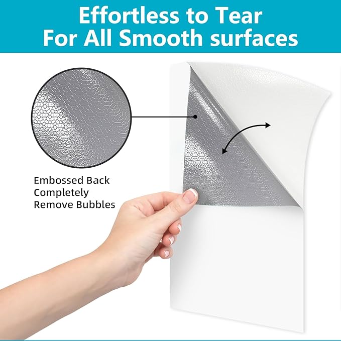 Dry Erase Board Sticker- Whiteboard Stickers-8.3''x11.7'' Removable Dry Erase Sheets- Fridge Dry Erase Paper for Wall/Desk/Refrigerator/Door/Locker/Home/Office/Classroom (White-10 Pcs)