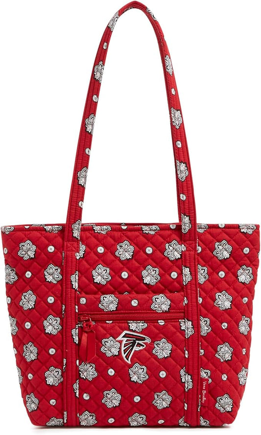 Vera Bradley Women's Cotton NFL Small Vera Tote Bag (Multiple Teams Available)