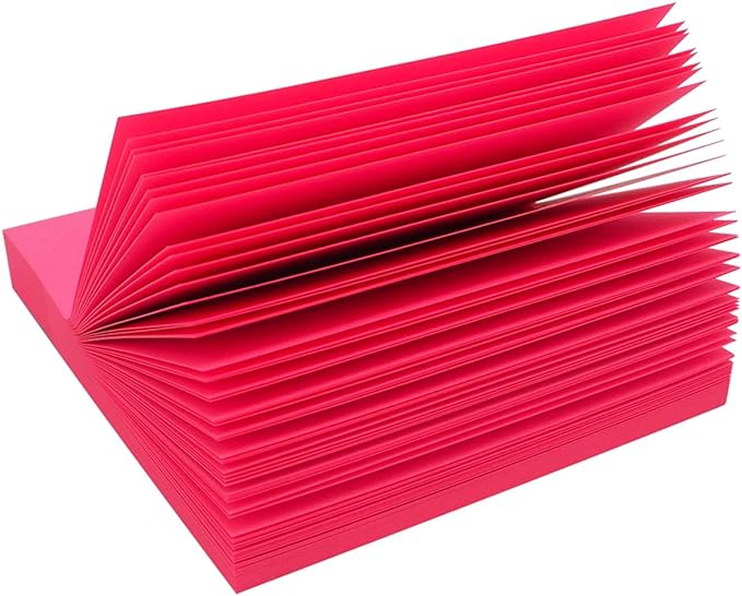 Sticky Notes 3x3 Inches,Bright Colors Self-Stick Pads, Easy to Post for Home, Office, Notebook, 48 Pads/Pack…
