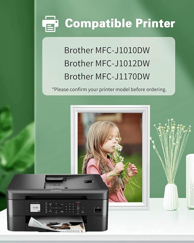LC401 Ink Cartridges Replacement for Brother LC401 XL LC-401 LC401XL to Use with Brother MFC-J1010DW MFC-J1012DW MFC-J1170DW Printer, 3 Pack (1 Cyan, 1 Magenta, 1 Yellow)