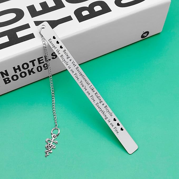 Veterinarian Appreciation Bookmark Vet Receptionist Gift Vet Tech Gift Animal Rescue Vet Nurse Gifts Graduation Bookmark Gift Veterinary Assistant Veterinary Student Veterinary Week Bookmark Gift