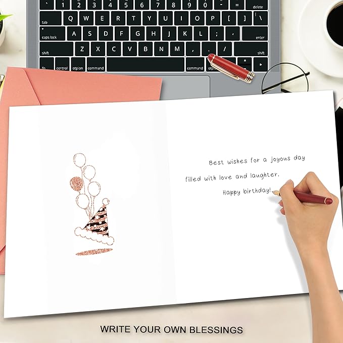 10th Birthday Card, 10th Birthday Decorations for Girl, 10th Birthday Gifts for Daughter, Back in 2015 Birthday Card, Rose Gold