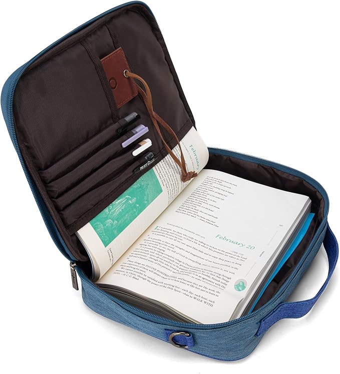 Montana West Bible Covers for Women Bible Cases with Leather Bookmark Protective Crossbody Carrying Book Case for Church Travel Gift