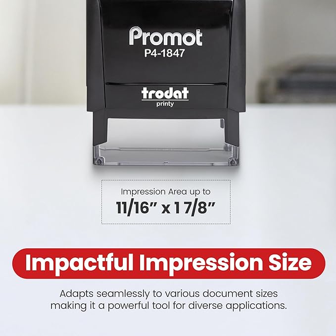 Promot Return to Sender Self Inking Stamp - Return to Sender Stamp Not at This Address - Envelope Stamper, Mail Stamps, Stampers for Office, Business Stamp - Rubber Stamps, Red Ink Stamp for Office