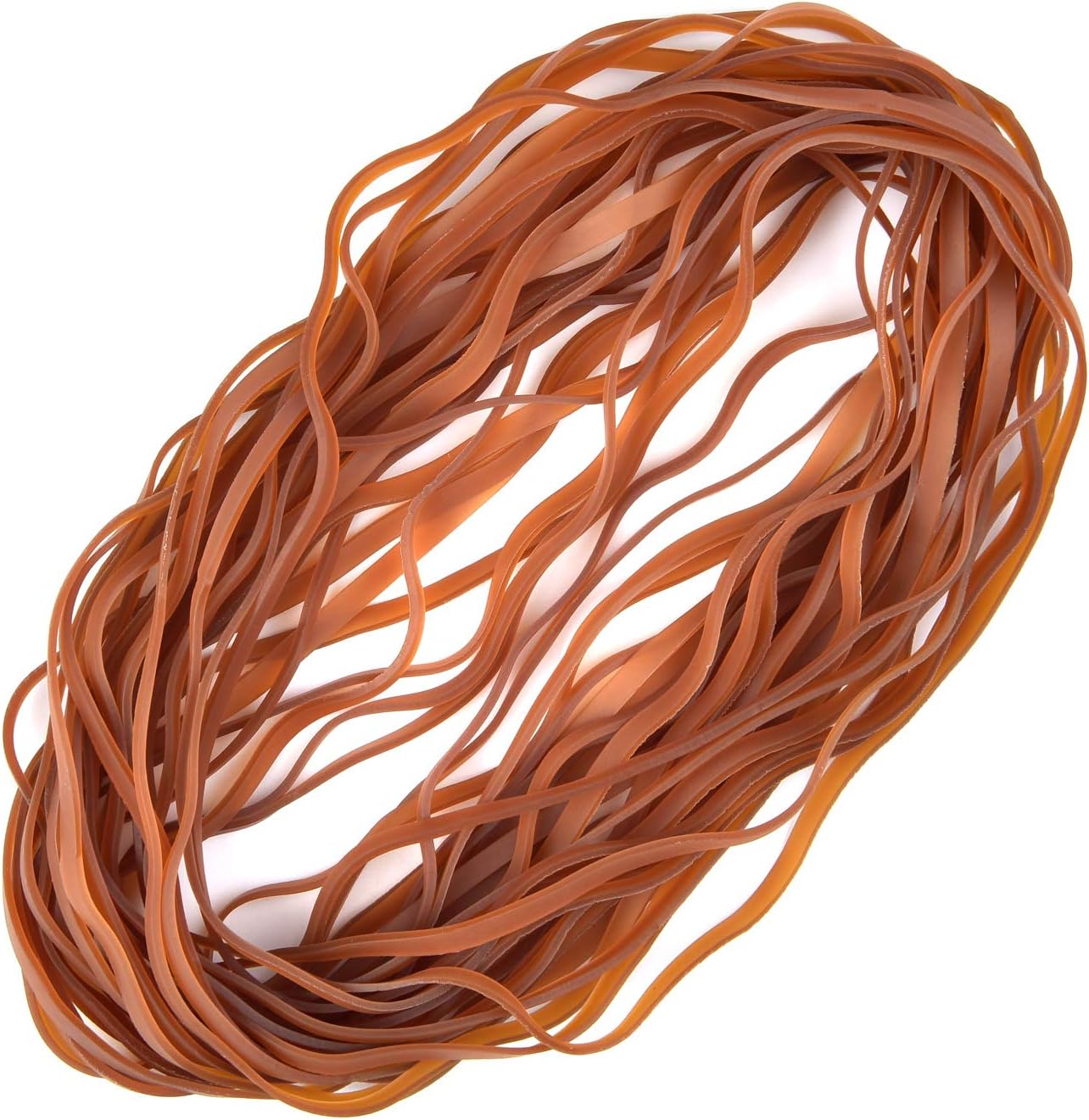Coopay 12 Inches Extra Large Rubber Bands, 30 Pieces Heavy Duty Trash Can Band Bulk, Strong Elastic Bands for Office Supply School Home, Garbage Cans, File Folders (Yellow)
