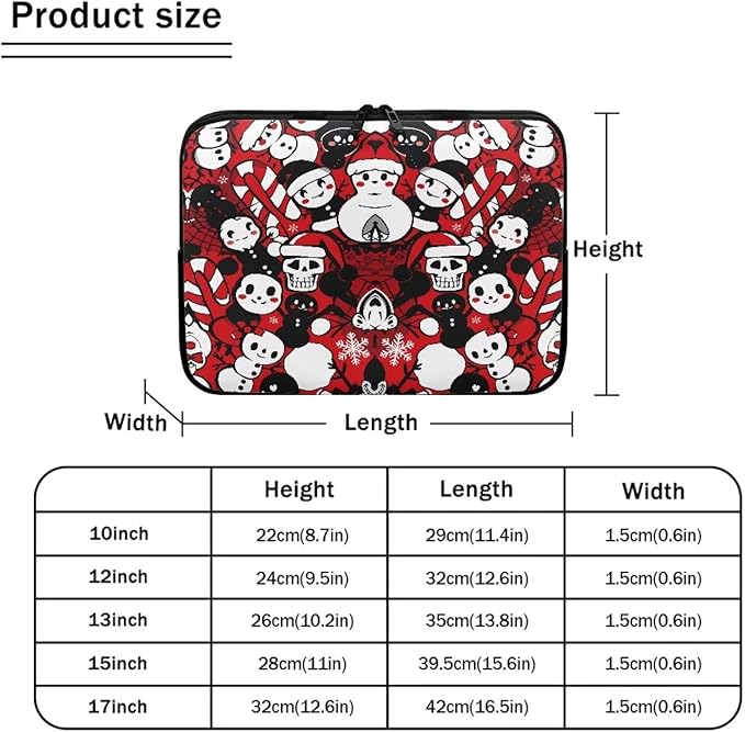 Christmas Snowman Printed Computer Bags for Laptops, Water Resistant 17 Inch Laptop Bag Laptop Briefcase Travel Case for Women Men Teens, Compatible with Most Laptops