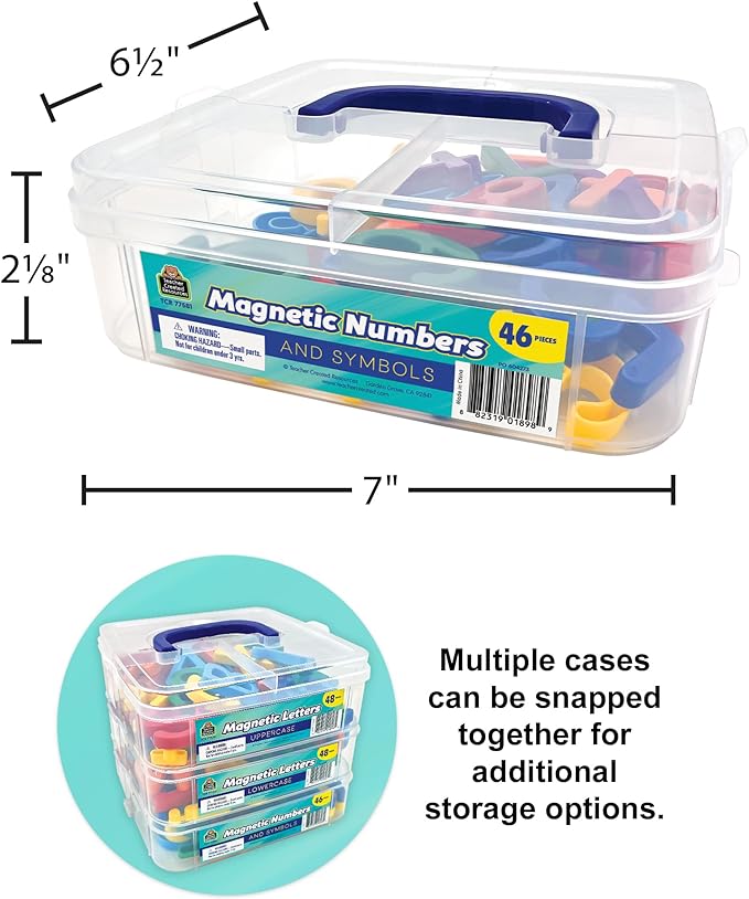 Teacher Created Resources Magnetic Numbers and Symbols (TCR77581)