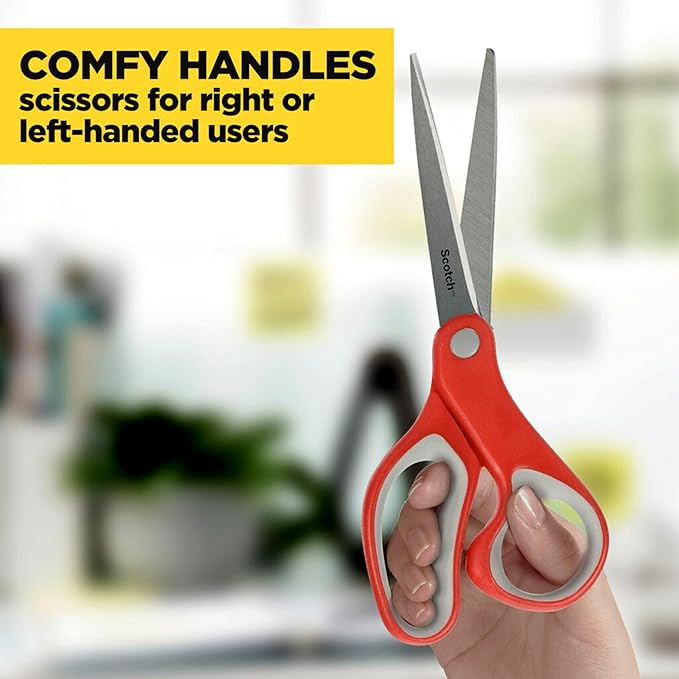 Scotch 6" Multi-Purpose Scissors, Great for Everyday Use (1426)