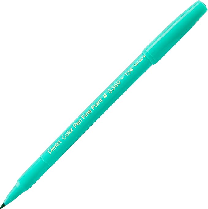Pentel Color Pen, Set of 36, Assorted (S360-36)(Pack of 24, 864 Count Total)