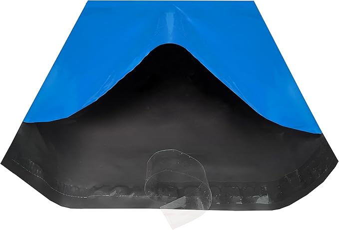 Colored Poly Mailers Pack of: Be creative with your packaging with Colored mailers (Blue, 10" x 13" pack of 200)