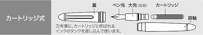 Sailor Jentle Ink Cartridges (Red)