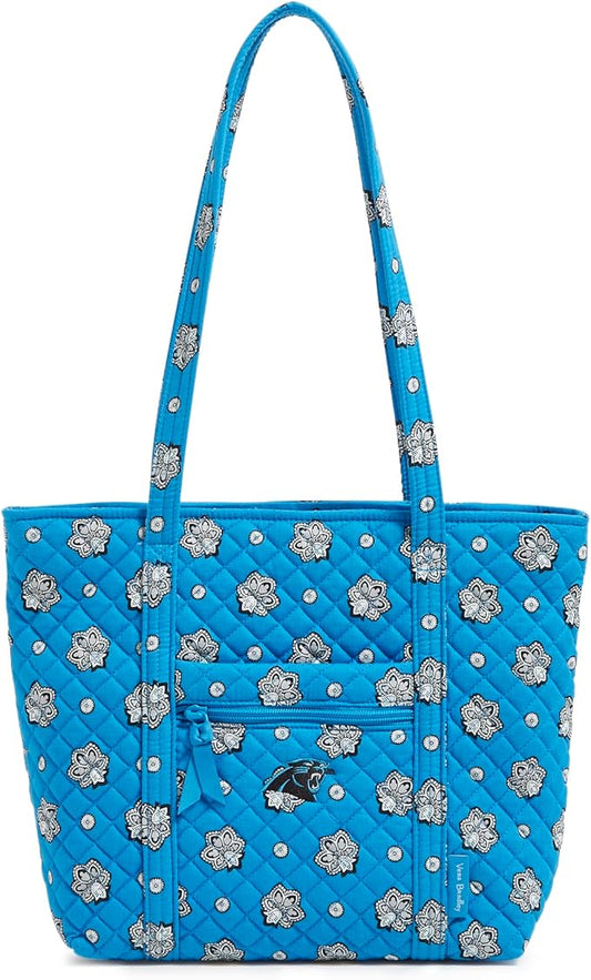 Vera Bradley Women's Cotton NFL Small Vera Tote Bag (Multiple Teams Available)
