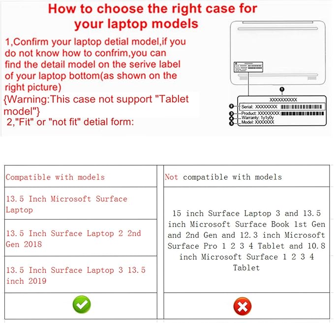 Alapmk Protective Case For 13.5" Microsoft Surface Laptop 5 13.5/Surface Laptop 4 13.5/Surface Laptop 3 2019/Surface Laptop 2 2018/Surface Laptop (Not fit Surface Laptop 3 15/Surface Laptop Go),Galaxy
