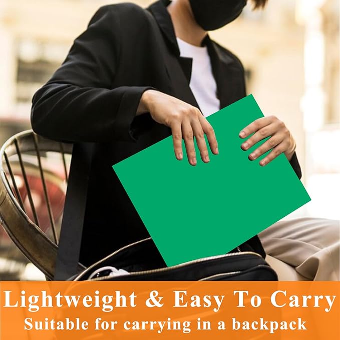 50Pcs Green Folders,Folders with Pockets,2 Pocket Folders,Folders with Pockets Bulk,Holds 100 Sheets (50 per Pocket),Assorted Colors,Office Or School