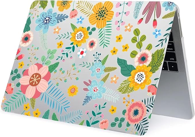 Compatible with 16.2 Inch MacBook Pro 2485/A2780, Abstract Flower Hard Plastic Shell Cover Case