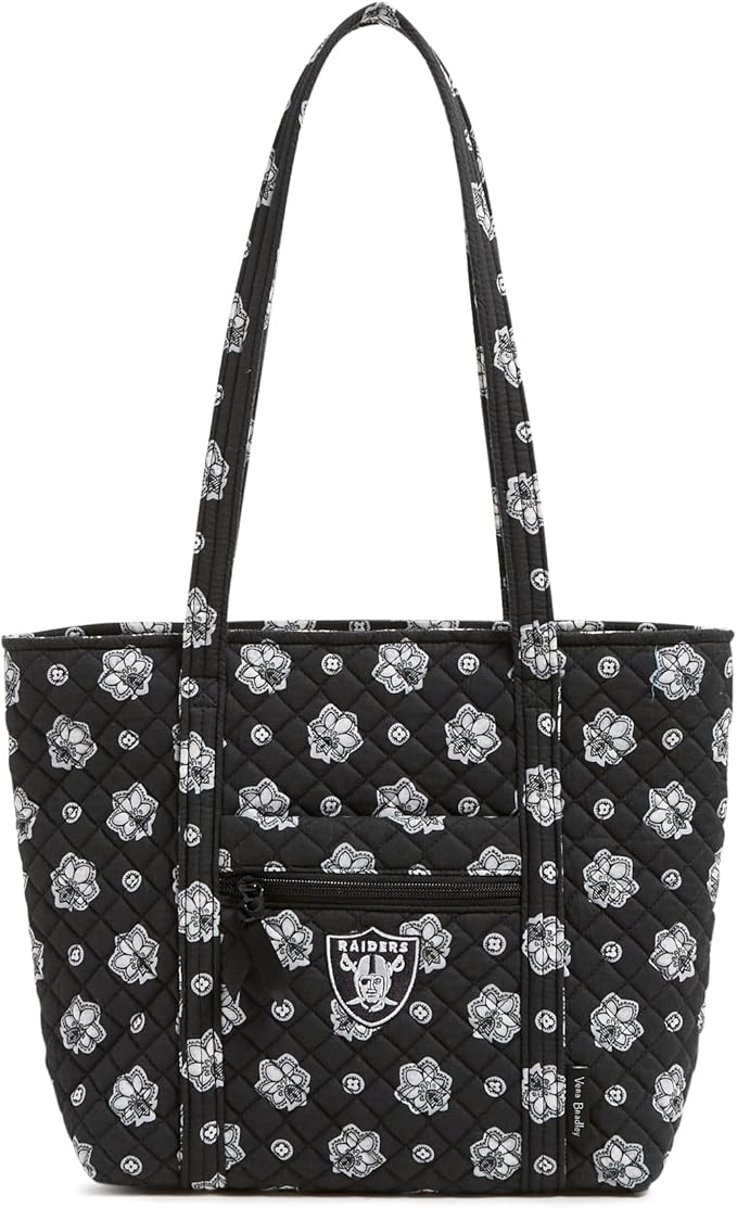 Vera Bradley Women's Cotton NFL Small Vera Tote Bag (Multiple Teams Available)