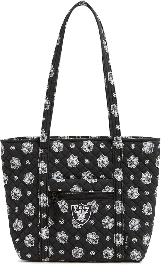 Vera Bradley Women's Cotton NFL Small Vera Tote Bag (Multiple Teams Available)
